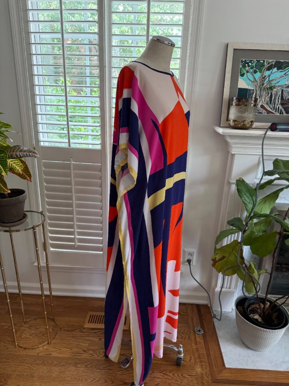Colorblock caftan - Picture 2 of 3